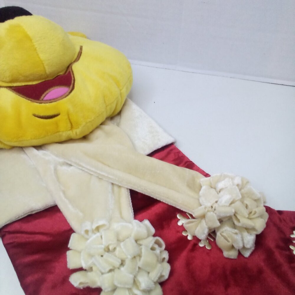 Disney Store Pooh Stocking Plush Head Satin Stocking Christmas Holiday NWT - Picture 5 of 15